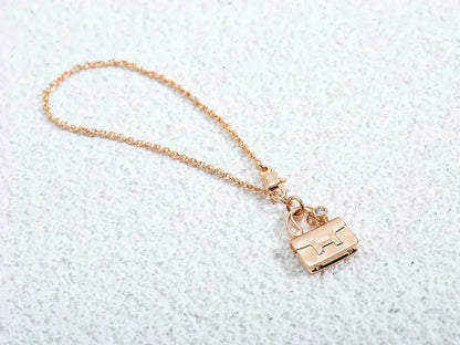 [⭐Novea]AMULETTE PEDANT ROSE GOLD NECKLACE