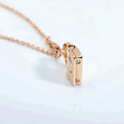 [⭐Novea]AMULETTE PEDANT ROSE GOLD NECKLACE