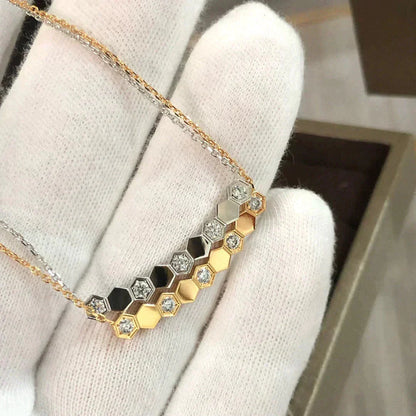 [⭐Novea]BEE LOVE NECKLACE DIAMOND