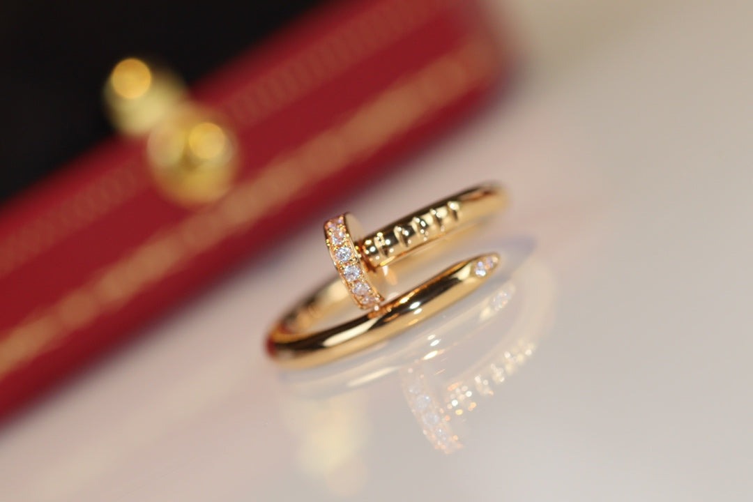 [⭐Novea]JUSTE RING 2.65MM GOLD DIAMOND