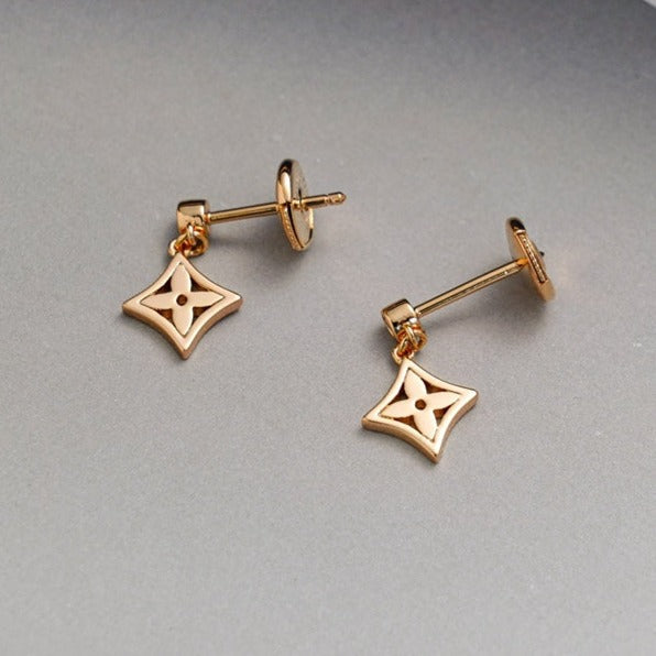 [⭐Novea]STAR EARRINGS GOLD