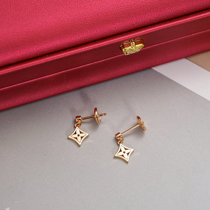 [⭐Novea]STAR EARRINGS GOLD