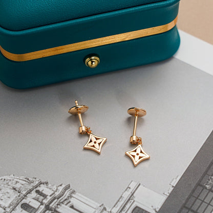 [⭐Novea]STAR EARRINGS GOLD