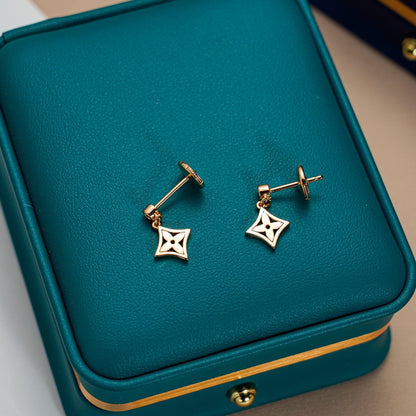 [⭐Novea]STAR EARRINGS GOLD