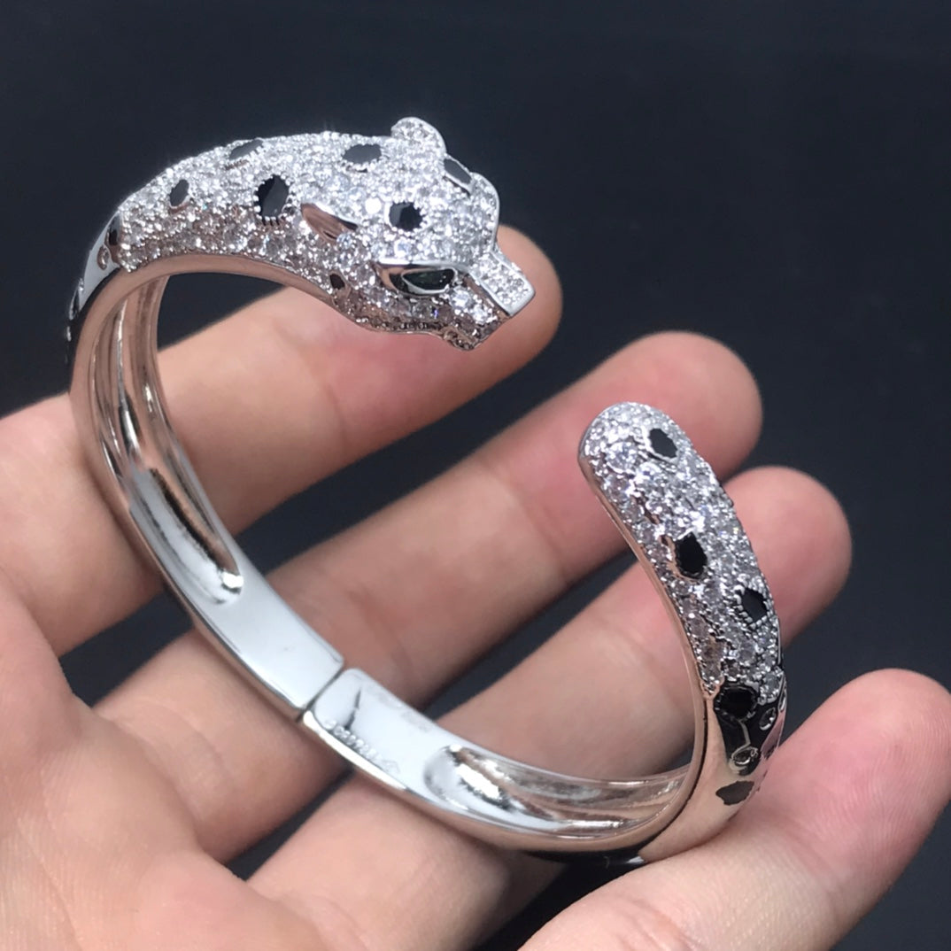 [⭐Novea]PANTHERE BIG BRACELET DIAMONDS
