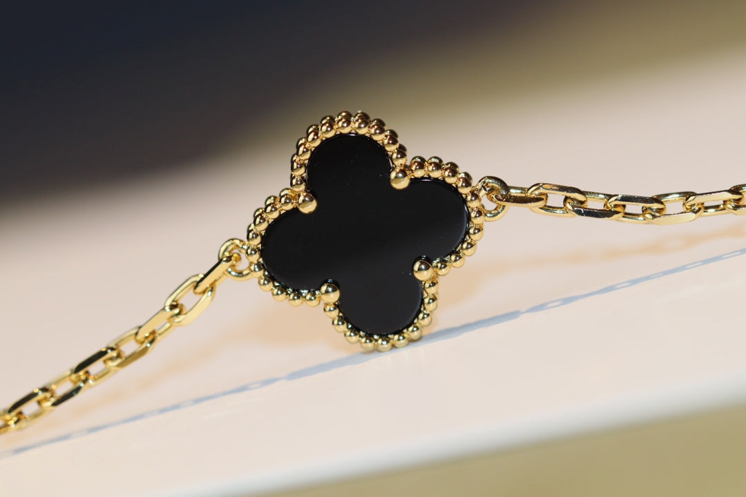 [⭐Novea]CLOVER 20 MOTIFS ONYX ROSE GOLD