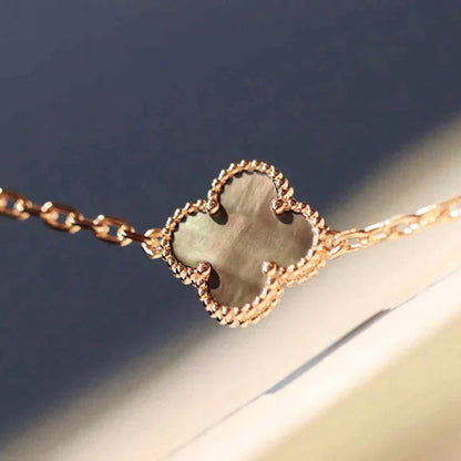 [⭐Novea]CLOVER 20 MOTIFS LASER DIAMOND NECKLACE