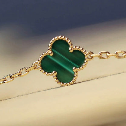 [⭐Novea]CLOVER 20 MOTIFS MALACHITE GOLD