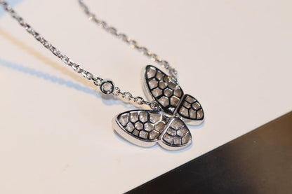 [⭐Novea]BUTTERFLY DIAMOND NECKLACE