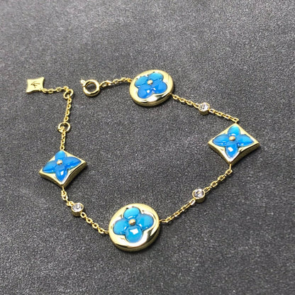 [⭐Novea]STAR AND SUN TURQUOISE 4 MOTIFS 3 DIAMONDS