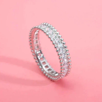 [⭐Novea]PERLEE DIAMOND SILVER RING