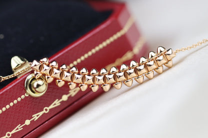 [⭐Novea]CLASH PINK GOLD NECKLACE