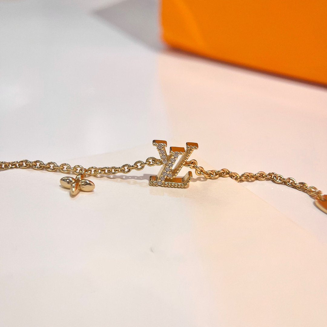 [⭐Novea]LOGO STAR MOTIF GOLD BRACELET