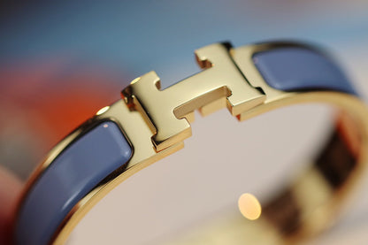 [⭐Novea]H BRACELET 12MM BLUE GRAY