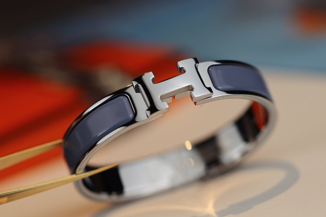 [⭐Novea]H BRACELET 12MM BLUE GRAY