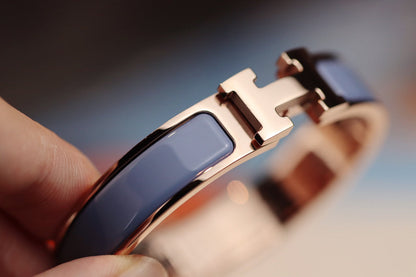 [⭐Novea]H BRACELET 12MM BLUE GRAY