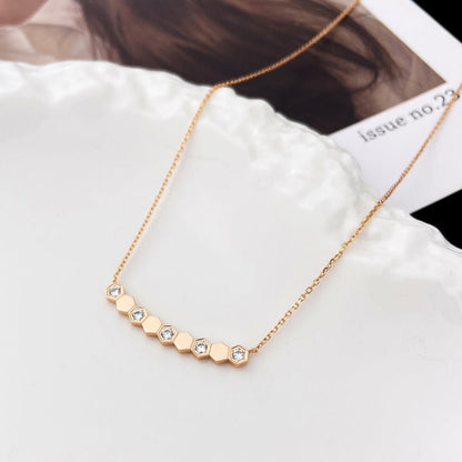 [⭐Novea]BEE MY LOVE DIAMOND NECKLACE
