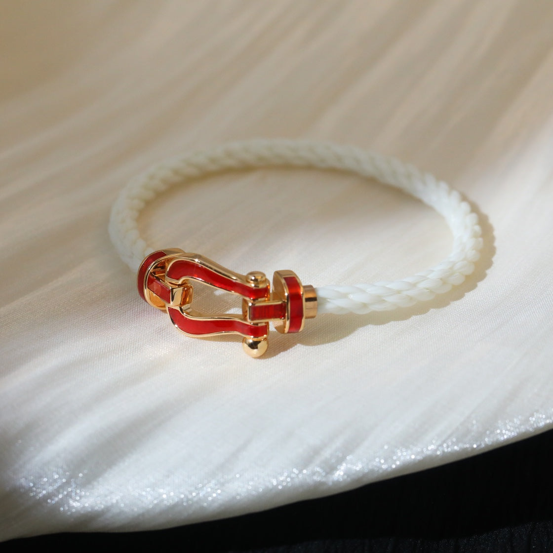 [⭐Novea]FORCE 10 WHITE TEXTILE DIAMOND PAVED
