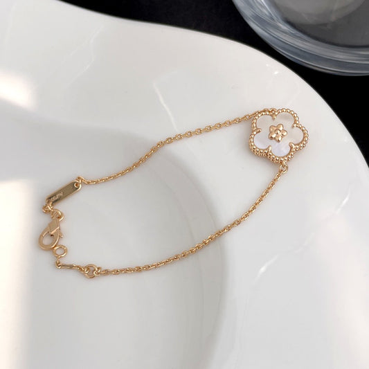 [⭐Novea]LUCKY SPRING ROSE GOLD MOP BRACELET