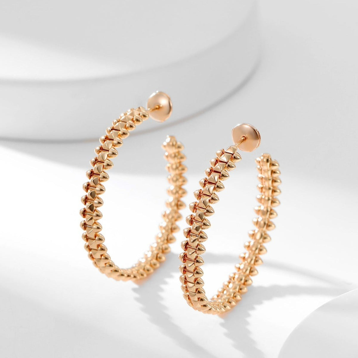 [⭐Novea]CLASH HOOP EARRINGS