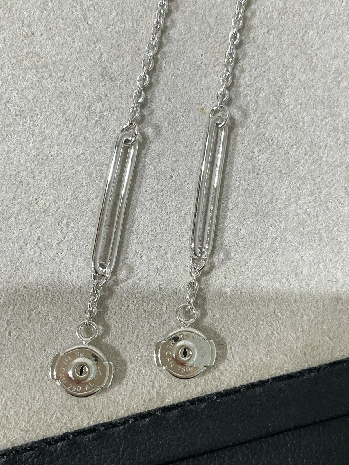 [⭐Novea]CHAINE CHAOS DIAMOND DROP EARRINGS