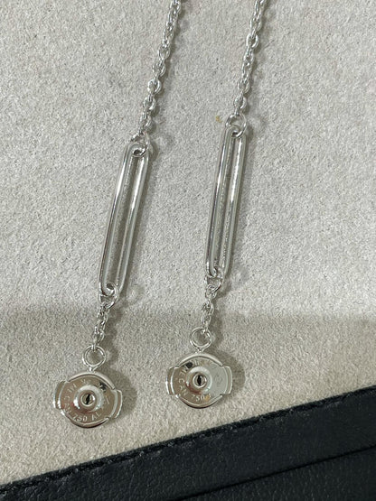 [⭐Novea]CHAINE CHAOS DIAMOND DROP EARRINGS