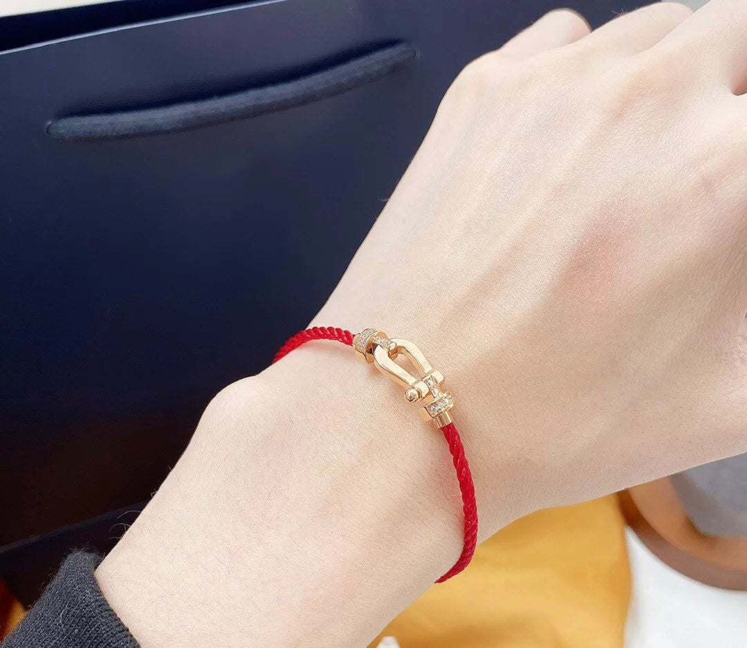 [⭐Novea]FORCE 10 HALF DIAMOND PINK GOLD RED CORDERI LARGE AND MEDIUM MODEL