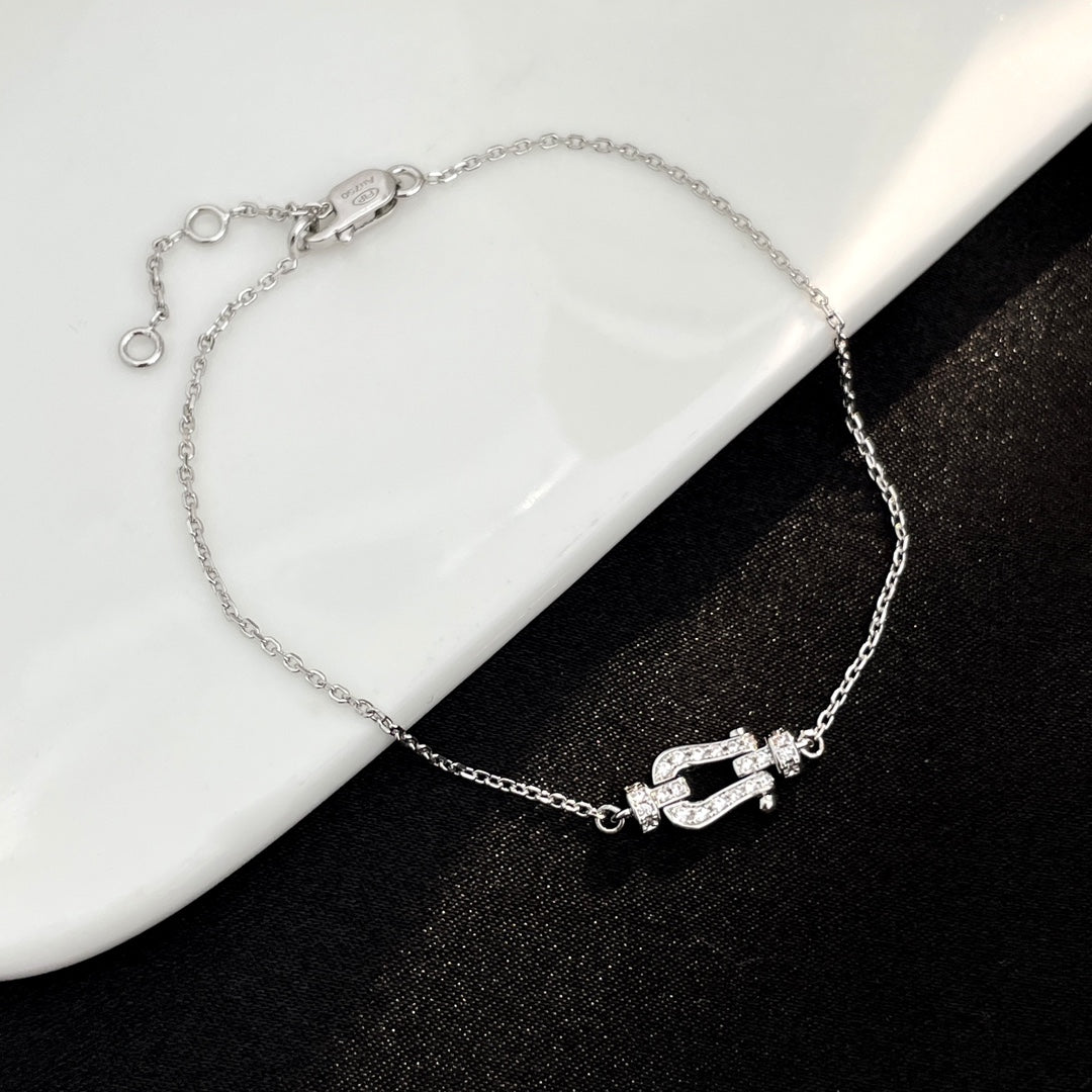 [⭐Novea]FORCE 10 FULL DIAMOND BUCKLE CHAIN LINK MINI MODEL
