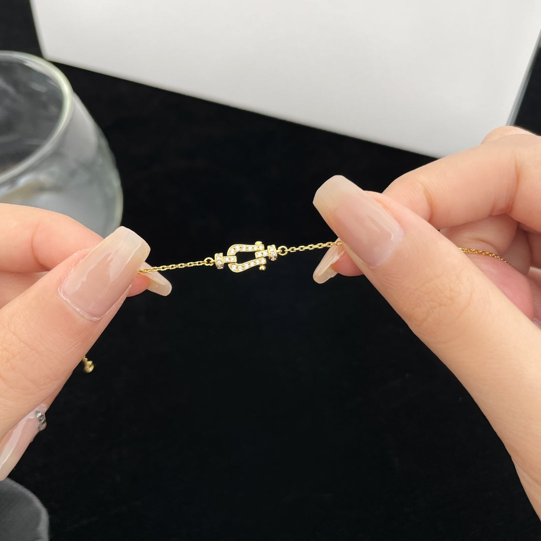 [⭐Novea]FORCE 10 FULL DIAMOND BUCKLE CHAIN LINK MINI MODEL