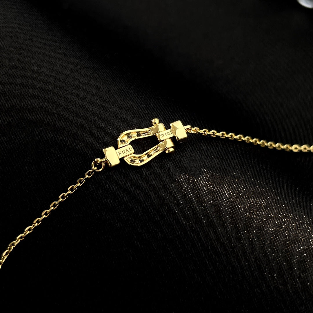 [⭐Novea]FORCE 10 FULL DIAMOND BUCKLE CHAIN LINK MINI MODEL
