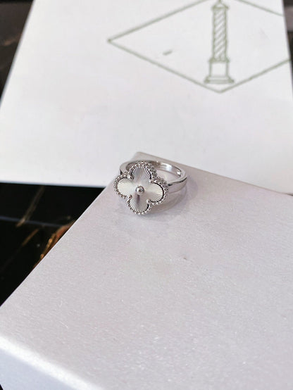 [⭐Novea]CLOVER SILVER RING