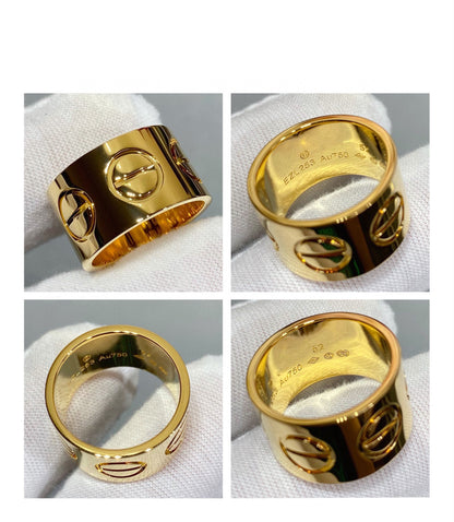 [⭐Novea]LOVE 11MM LARGE RING