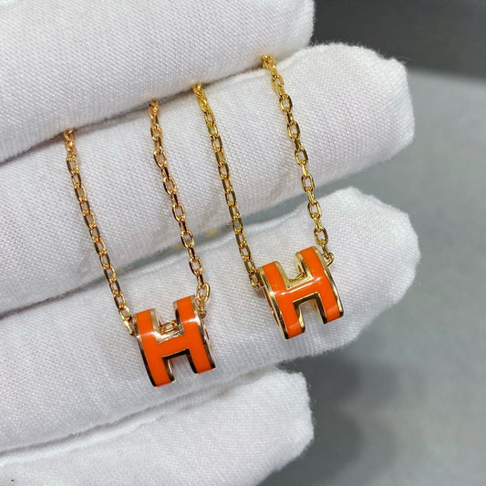 [⭐Novea]MINI POP H NECKLACE