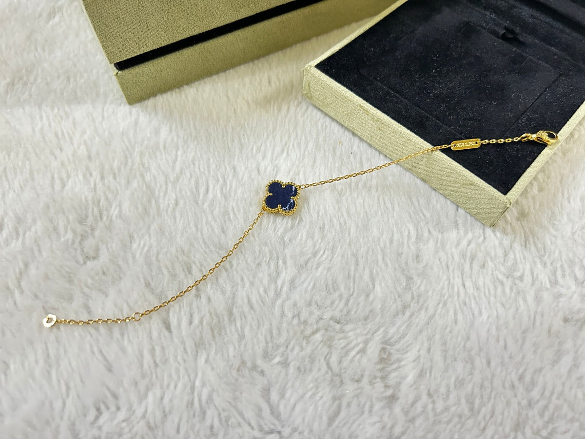 [⭐Novea]CLOVER 1 MOTIF PIETERSITE BRACELET