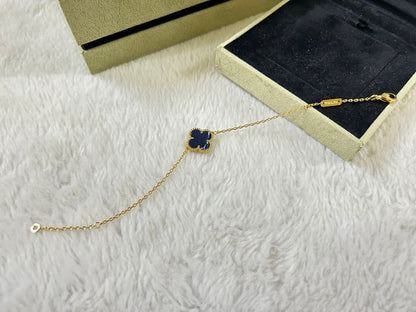 [⭐Novea]CLOVER 1 MOTIF PIETERSITE BRACELET