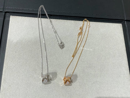 [⭐Novea]LIENS EVIDENCE DIAMOND PAVED NECKLACE