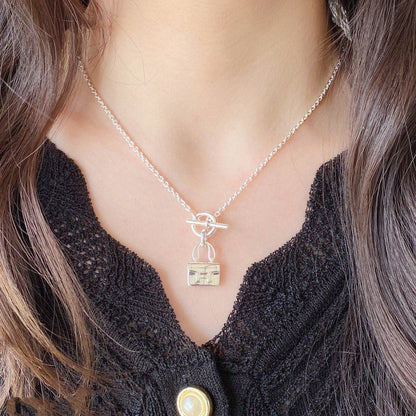 [⭐Novea]CONSTANCE PEDANT SILVER NECKLACE