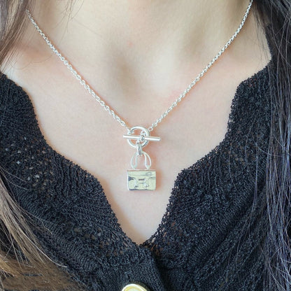 [⭐Novea]CONSTANCE PEDANT SILVER NECKLACE