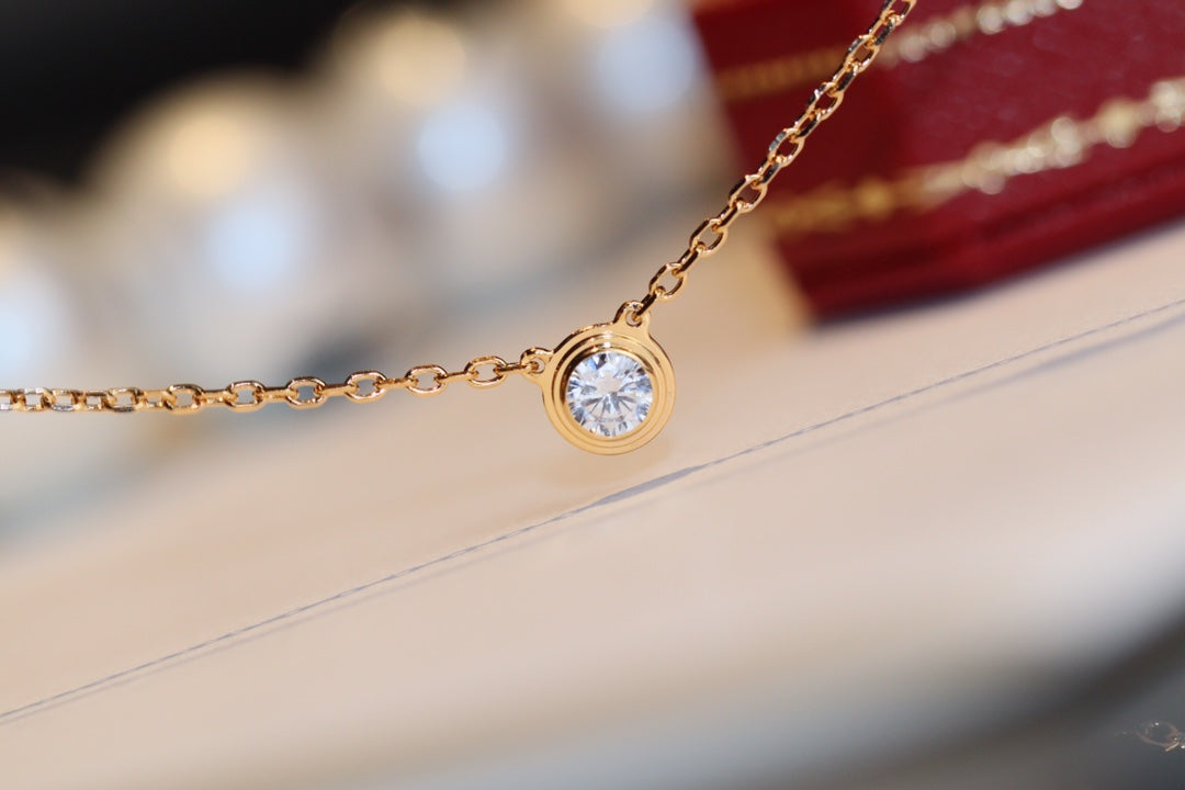 [⭐Novea]DAMOUR DIAMOND NECKLACE