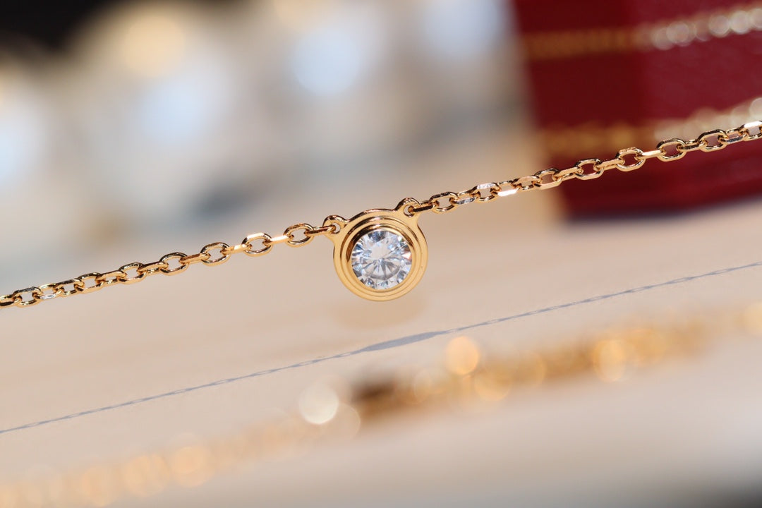 [⭐Novea]DAMOUR DIAMOND NECKLACE