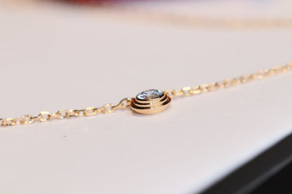 [⭐Novea]DAMOUR DIAMOND NECKLACE