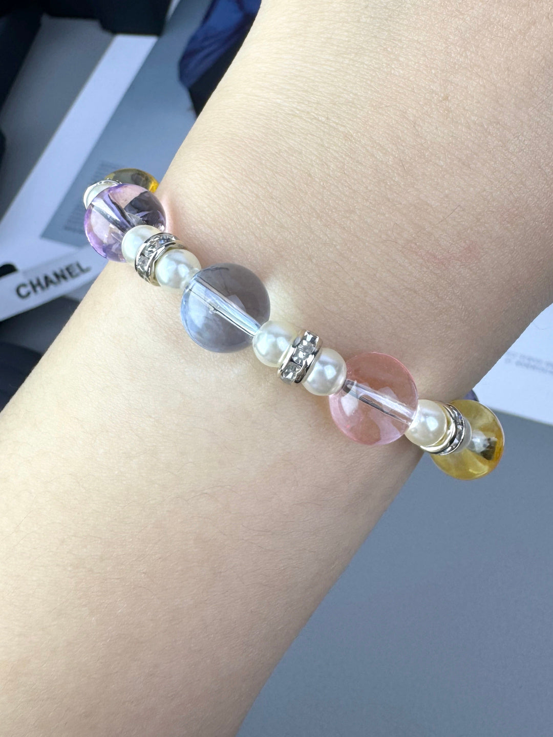 [⭐Novea]Colorful Transparent Resin Bracelet