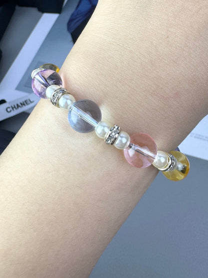 [⭐Novea]Colorful Transparent Resin Bracelet
