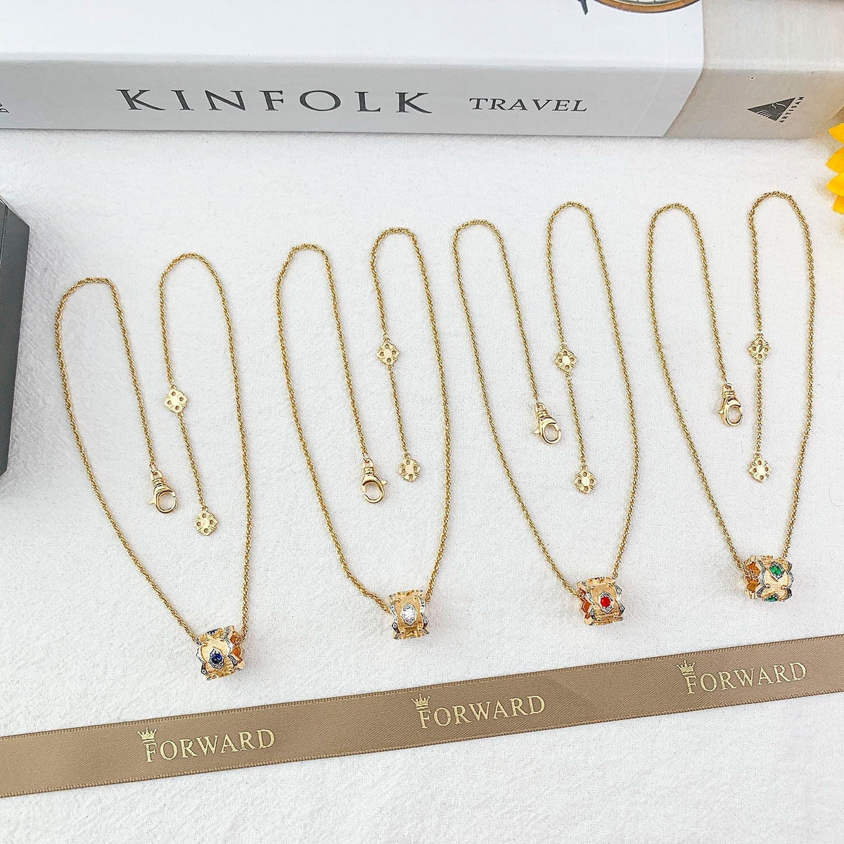 [⭐Novea] B.C.L “Little Waist” Enamel  NECKLACE（Various colors