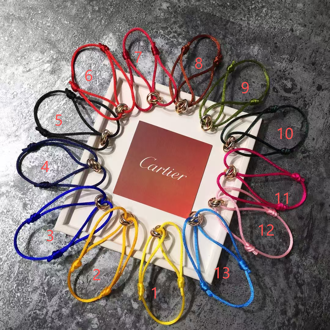 [⭐Novea]THREE-RING SELF-ADJUSTING CORD BRACELET