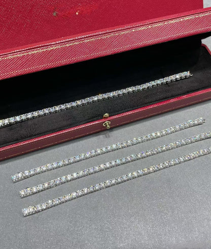 [⭐Novea jewelrys]TENNIS BRACELET WITH FULL DIAMOND SETTING