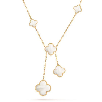 [⭐Novea]CLOVER MOTHER OF PEARL NECKLACE 6 MOTIF