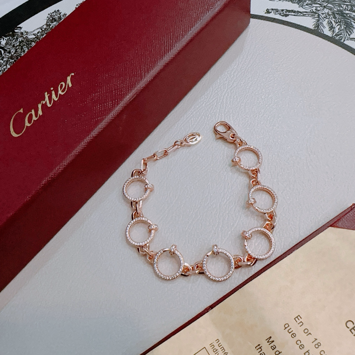 [⭐Novea Jewelry] LOVE&JUSTE BRACELET DIAMONDS