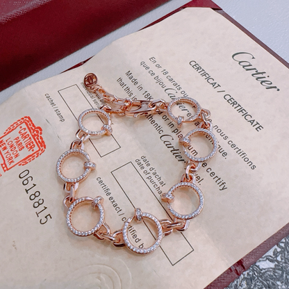 [⭐Novea Jewelry] LOVE&JUSTE BRACELET DIAMONDS