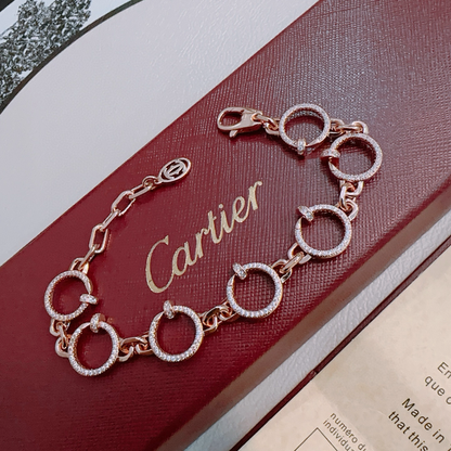 [⭐Novea Jewelry] LOVE&JUSTE BRACELET DIAMONDS